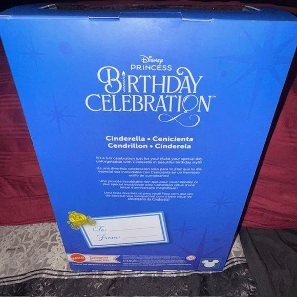 Disney Princess Birthday Celebration Cinderella Doll NEW - Picture 4 of 6